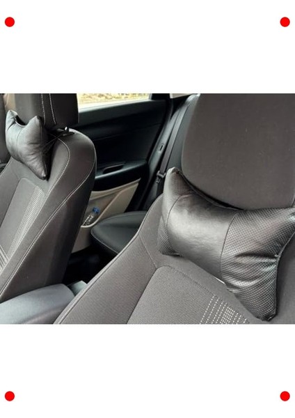 Ergonomik Araç Boyun Destek Yastığı Seti (2'li)