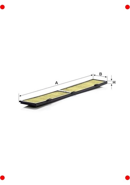 Anti-Alerjen Kabin Hava Filtresi Fp 8430 modelleri