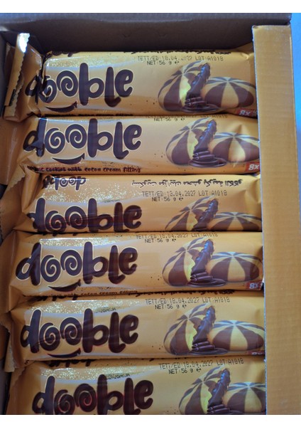 Kakao Kremalı Mozaik Bisküvi 56 gr 24 Adet modelleri