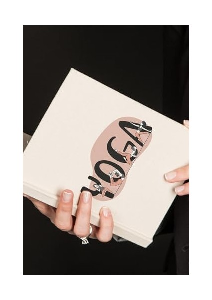 Yoga Eğitmenine Hediye 100 Yaprak (200 Sayfa) Çizgisiz Kanvas Defter - Not Defteri modelleri