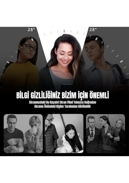 16E/13/13 Pro/14 Ile Uyumlu Hayalet Ekran Hizalama Aparatlı ve Takılırken Cam Toz Bırakmaz Darbelere Karşı Ekstra Güçlü Ekran Cam fiyatları