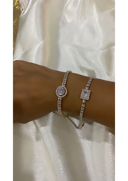 Çelik Zirkon Taş Baget Bileklik fırsatları