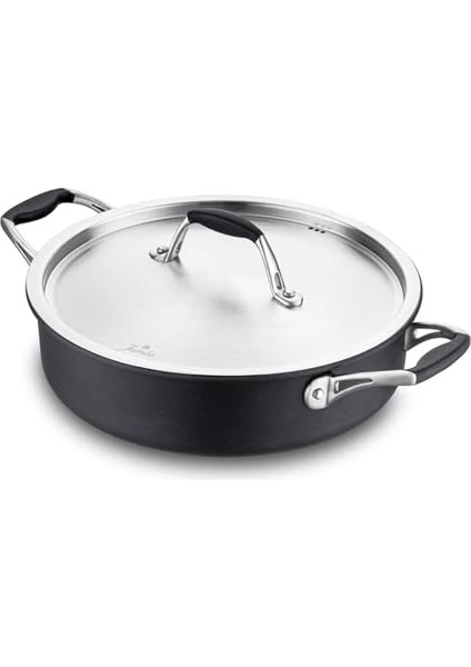 New Moment Siyah Basık Tencere 26 cm fiyatları