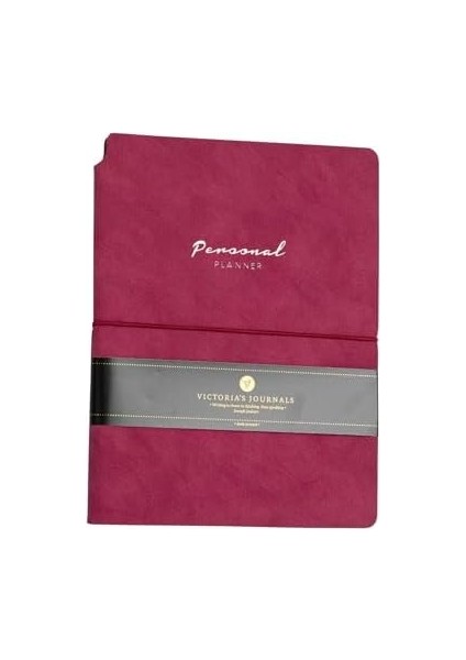 Vegan Deri Esnek Kapaklı Planlayıcı Çizgili Not Defteri 19X25 cm Fuşya modelleri