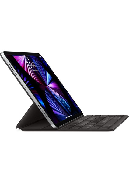Smart Keyboard Folio: 11 Inç iPad Pro ve iPad Air (4. ve 5. Nesil) Için iPad Klavyesi ve Kılıfı, Iki Farklı Görüntüleme Açısı, Ön ve Arka Koruma, Türkçe F Klavye