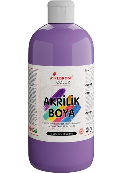 Rose Lila Akrilik 500 gr