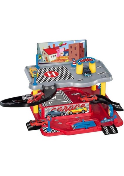 - 2 Katlı Garaj Oyun Seti (Fentoys 03067)