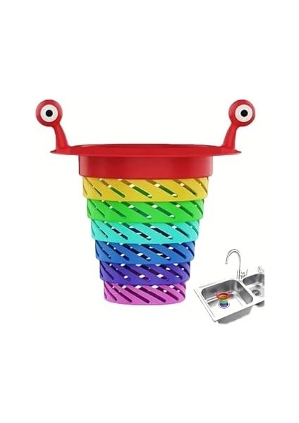 Renkli Plastik Katlanabilir Takıp Duş Lavabo Balkon Gider Süzgeci modelleri