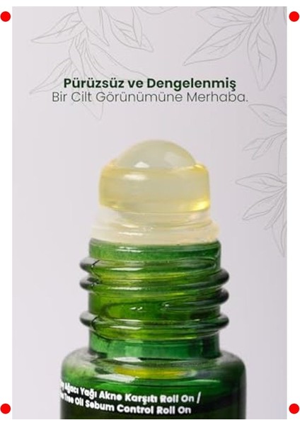 Çay Ağacı Yağlı Akne Karşıtı Roll-On 10 ml fırsatları