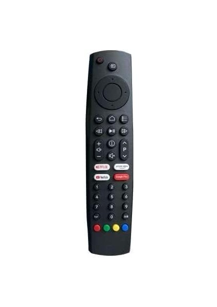 Beko Markalar ile Uyumlu 4K LED Tv Kumandası Netflix, Video,youtube, Play,tuslu Yedek Kumanda