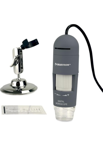 44302-C Deluxe Dijital El Mikroskobu Gri