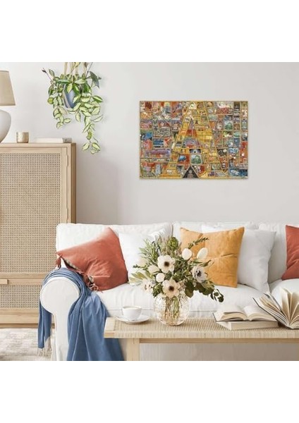 1000P Puzzle C Thompson Alfabe A, Yapboz modelleri