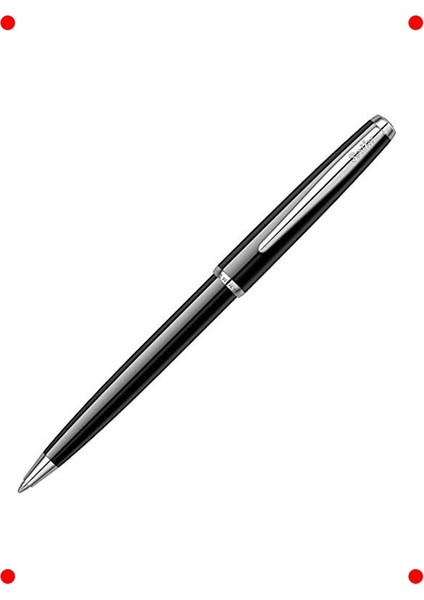 Siyah Şık Tasarım Tükenmez Kalem