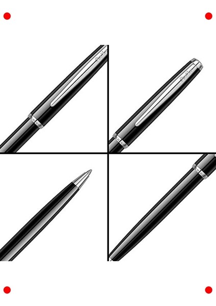 Siyah Şık Tasarım Tükenmez Kalem modelleri