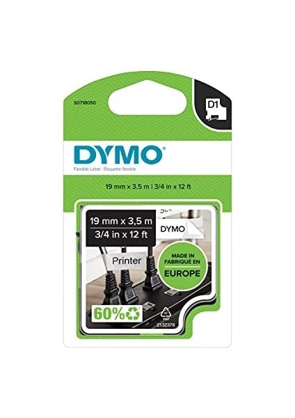 S0718050, Yüksek Esnek (19 mm x 3,5 Mt), Siyah/beyaz (16958) fiyatları