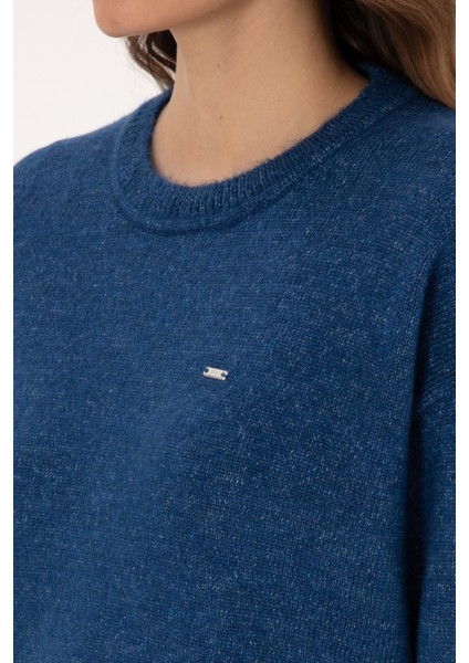 Kadın Lacivert Kazak /triko 50310021-VR033