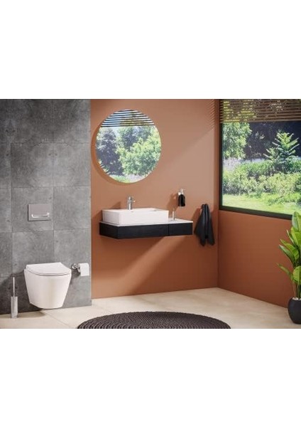 Nuo 7432B003-0001 Dikdörtgen Lavabo, 60 Cm, Beyaz fiyatları