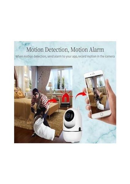 Ev Güvenlik Wifi Akıllı Kamera Bebek Telsiz Hareket Algılama Ile Izleme Ses Dinleme fiyatları