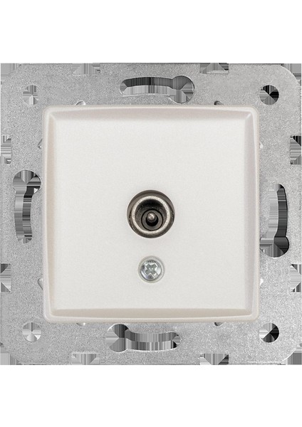 Linnera Life Sedef Beyaz Tv Geçişli 8db Mekanizma ve Kapak