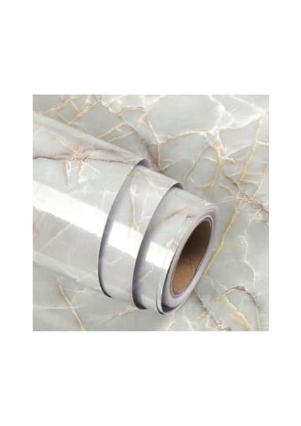 5m x 60 cm Mermer Desenli Masa Tezgah Mutfak Su Geçirmez Yapışkanlı Folyo Beyaz Mermer fiyatları