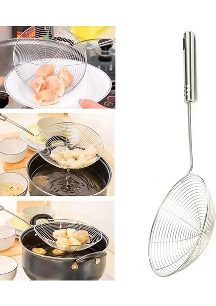 Metal Kızartma Süzgeci, Uzun Saplı Kevgir, Yuvarlak Süzgeç modelleri