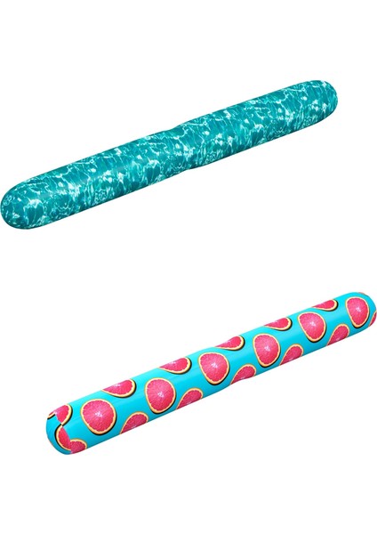 43734 Baskılı Kumaş Kaplı Şişirilebilir Tüp 152X15X15