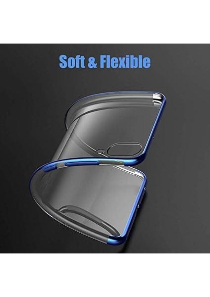 Honor 8A Kılıf Skyfall Transparent Clear Mavi modelleri