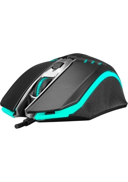 Mınıso SM-G97 Gank USB Siyah Aydınlatmalı Gaming Oyuncu Mouse