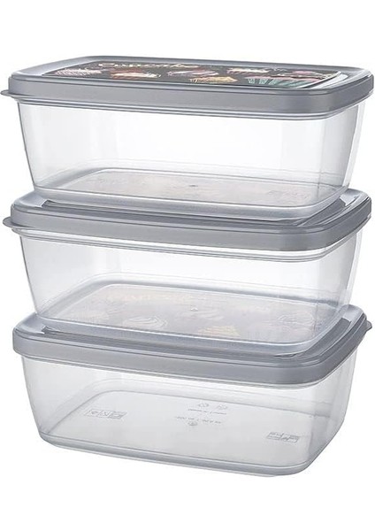 Aria Saklama Kabı 1200 ml 3&apos;lü Se modelleri