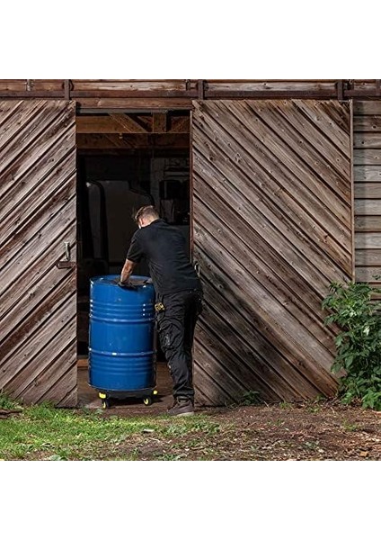 PC531 137 kg 55X45 cm Dört Tekerli Yük ve Paket Taşıma Arabası, Sarı/siyah modelleri