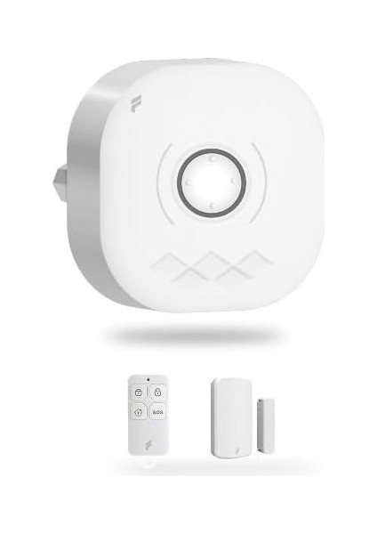 Akıllı Pratik Alarm Seti; Akıllı Alarm, Akıllı Kapı Pencere Sensörü, Kumanda, Yüksek Sesli, 2 Yıl, Uzaktan Kontrol