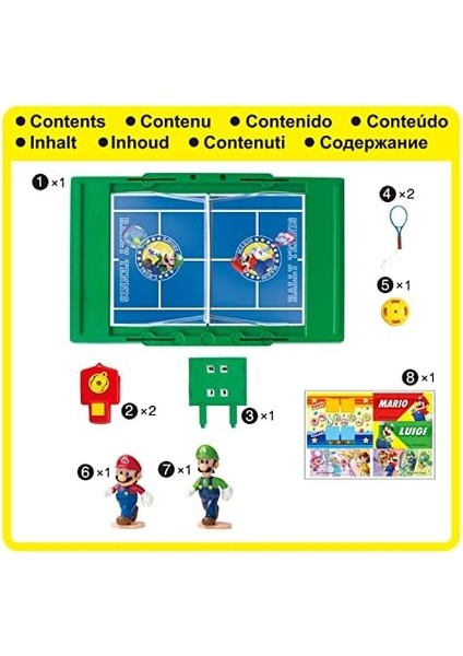 Games Super Mario Ralli Tenisi, Masaüstü Beceri ve Aksiyon Oyunu modelleri