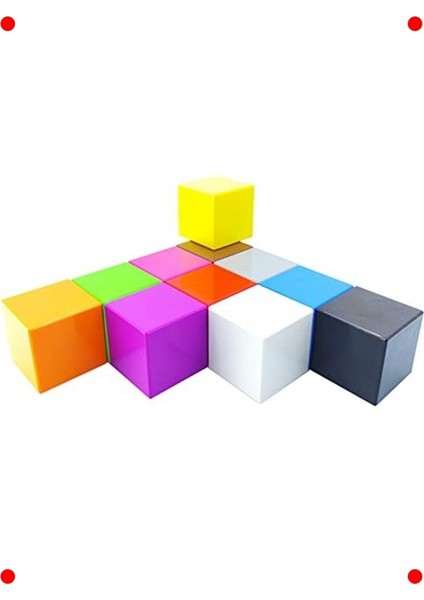 Mıknatıslı Renkli Küpler – Renk Öğrenme Oyunu modelleri