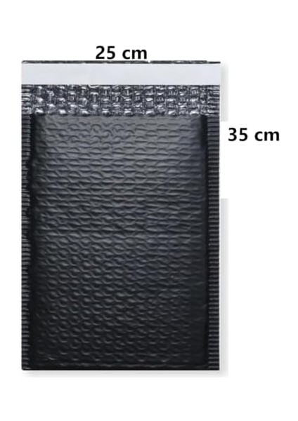 Balonlu Kargo Poşeti, Siyah E Ticaret Poşeti 5 Adet, 25X35+5 fiyatları