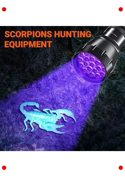 21 LED Ultraviyole Uv El Feneri (395NM) fiyatları