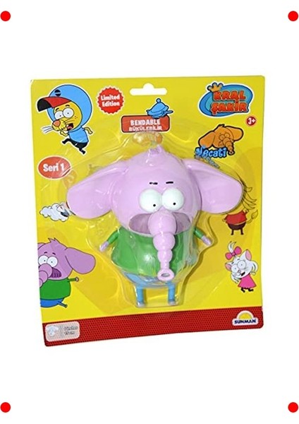 Necati Bükülebilir Tekli Oyuncak Figür (15 Cm)