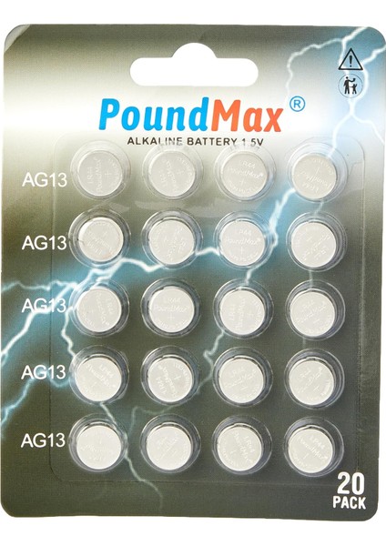 Paket LR44 AG13 1,5 V Alkalin Düğme Pil, Cıvasız, Sızdırmaz, Uzun Süreli Dayanıklılık, Oyuncaklar, Ölçüm Cihazları ve Hesap Makineleri Için A76, G13, L1154, SR44, G13A ile Uyumlu