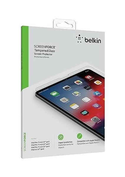 Screenforce Temperedglass Ekran F8W934ZZ, iPad Pro 11 modelleri