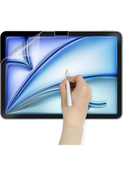 iPad Air 11 2024 Tablet Like Pencil Destekli Kağıt Hissi Veren Mat Ekran Koruyucu - AL3289