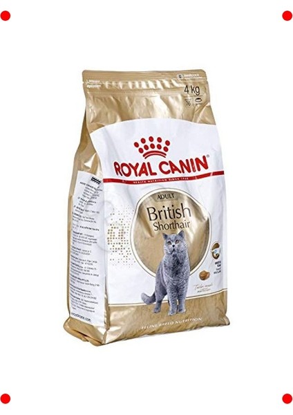 Yetişkin British Kedi Maması - 4 kg