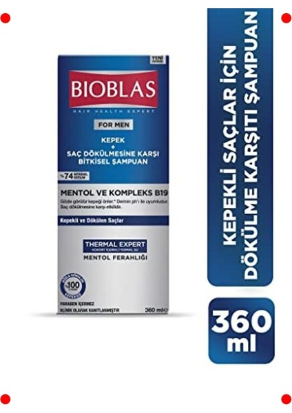 Termal Erkek Şampuanı: Kepek & Saç Dökülmesi fiyatları