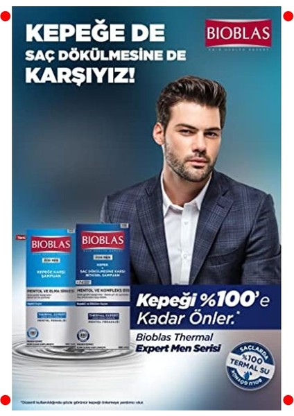 Termal Erkek Şampuanı: Kepek & Saç Dökülmesi indirimleri