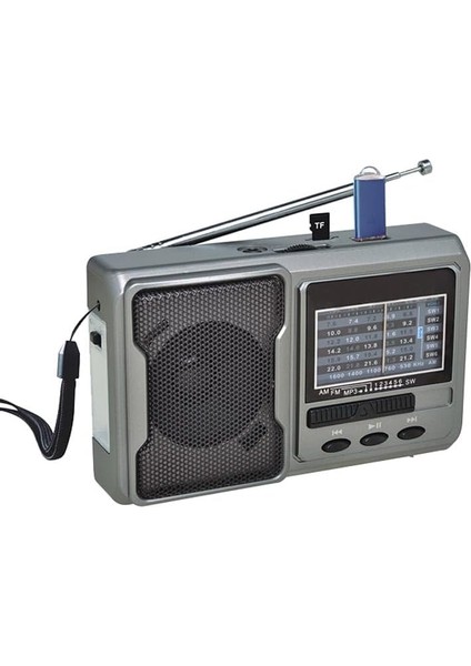 Tepe FP-1781BT Mini Cep Radyosu Hoparlör Fm Radyo LED Işıklı Şarjlı USB Micro Sd Mp3 Desteği Aux Kulaklık Çıkışı