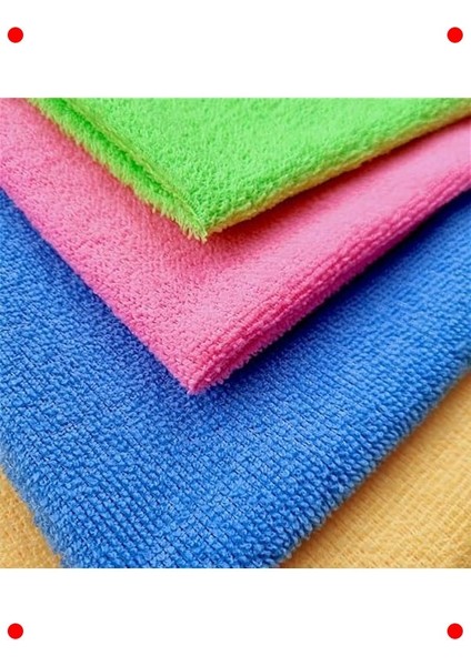Çok Amaçlı Mikrofiber Temizlik Bezi 4'lü Paket - 40X40 cm fiyatları