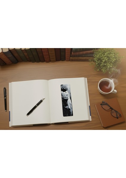 Sanatsal Kedi Kitap Ayracı modelleri