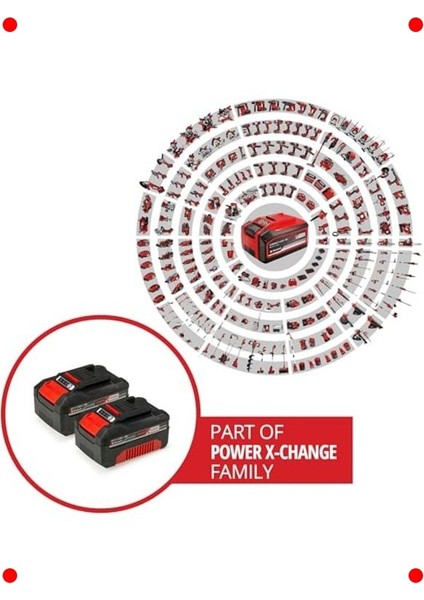 Yüksek Performanslı Akü Seti (2X18V, 4.0 Ah) fiyatları