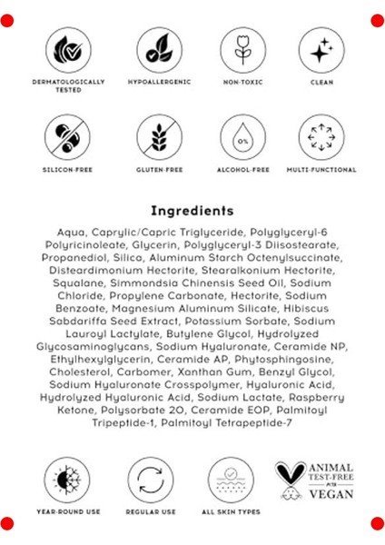 Çok Amaçlı Nemlendirici Makyaj Tint Kırmızı fırsatları