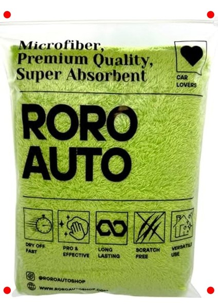 Mikrofiber Araç Cila & Kurulama Bezi 50X70 cm