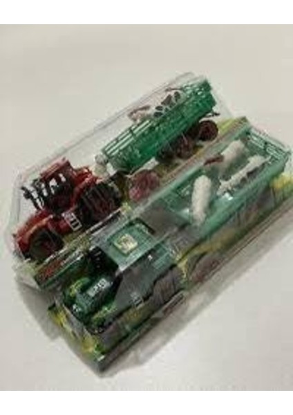 Oyuncak Traktör, Hayvanlı, Meyveli, Yumurtalı Emekleme Oyuncağı