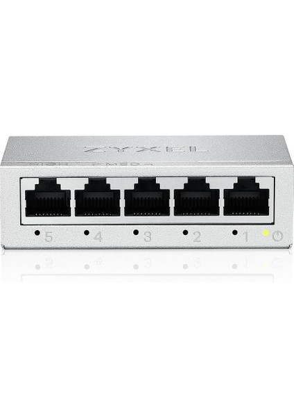 5-Port Gigabit 10/100/1000 Unmanaged Ethernet Switchı | Ethernet Splitter | Masaüstü Veya Duvara Montaj